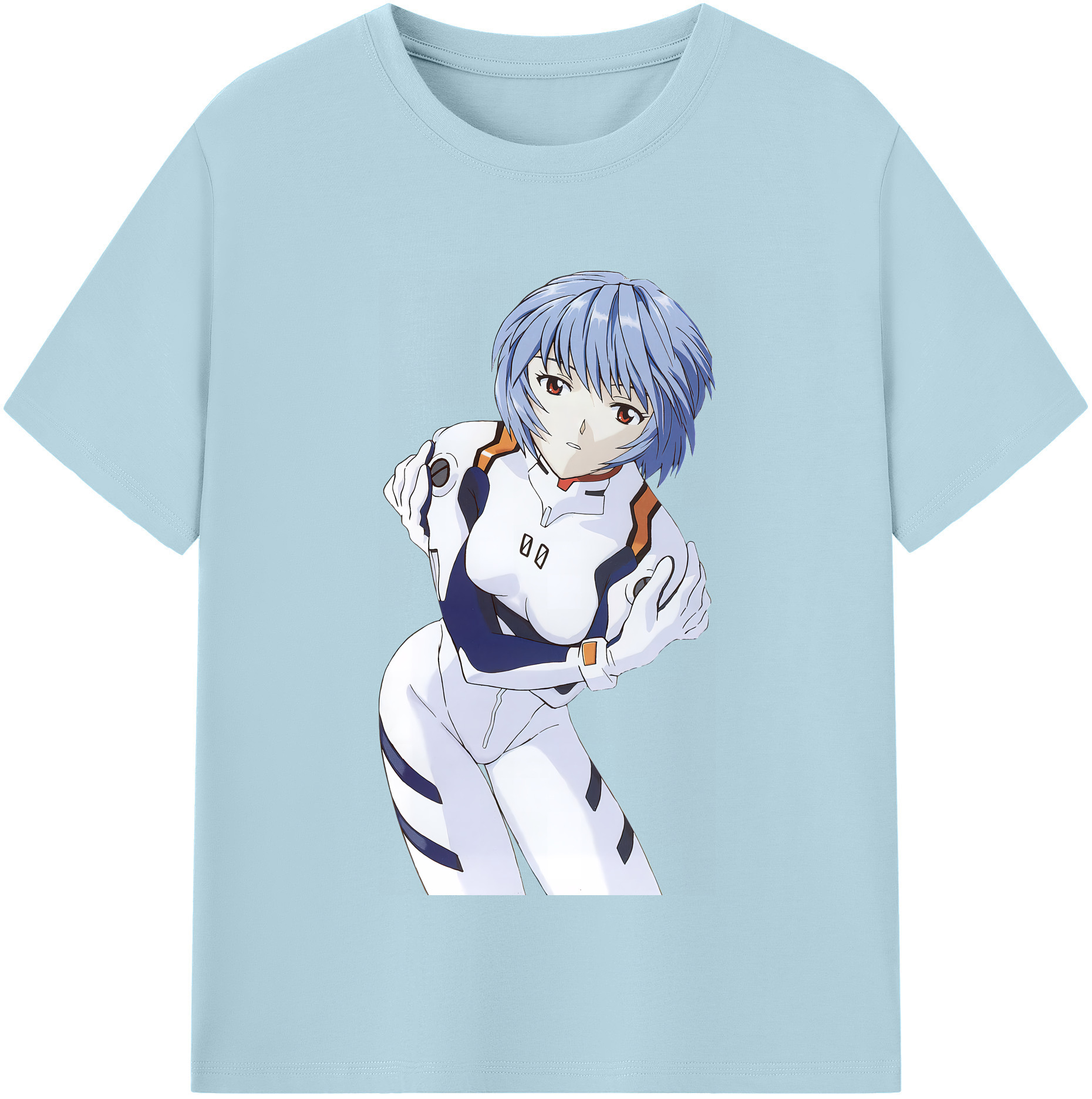 （画像用） EVA 新世紀エヴァンゲリオン 綿100％半袖Tシャツ（フロントプリント）